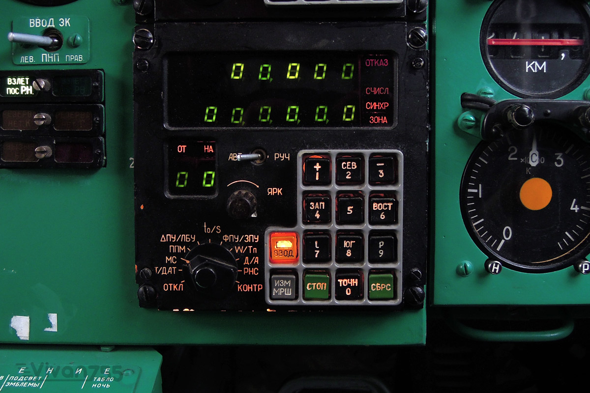 ALPHA control unit in a Tu154 aircraft