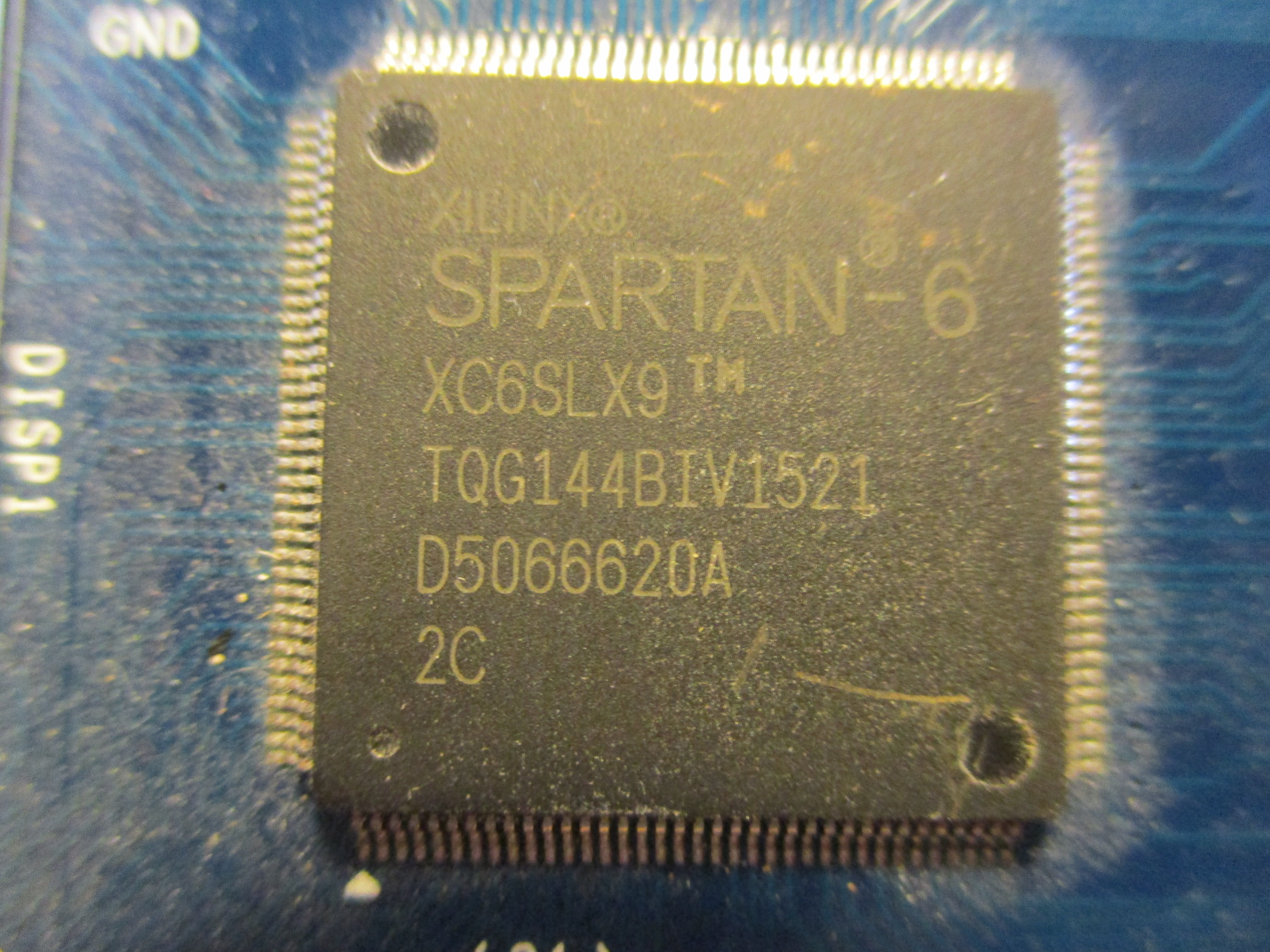 An older but still popular Xilinx Spartan-6 FPGA